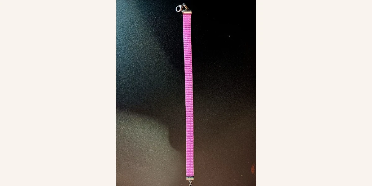 Bracelet Miyuki Rose, tissé à la main sur 6 rangs